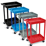 Luxor Tub Cart - Two Shelves - STC11 (4 Colors Available) ET10507