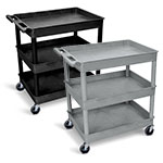 Luxor Large Tub Cart - Three Shelves - TC111 (2 Colors Available) ET10513