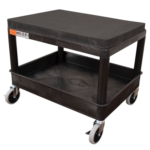  Luxor Mobile Mechanic's Seat - Black - MS21-B
