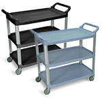Luxor Large Serving Cart - Three Shelves - SC13 (2 Colors Available) ET10523