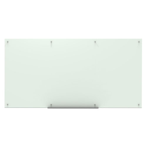  Luxor 96&quot;W x 48&quot;H Magnetic Wall-Mounted Glass Board - WGB9648M