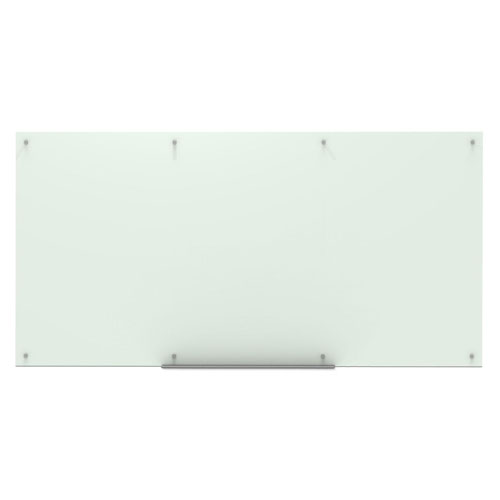  Luxor 96"W x 48"H Magnetic Wall-Mounted Glass Board - WGB9648M