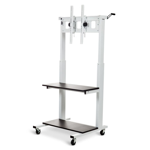  Luxor Crank-Adjustable Flat Panel TV Cart - CLCD