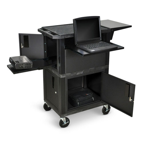  Luxor 41&quot; Ultimate Presentation Station with Cabinets - WTPSCE
