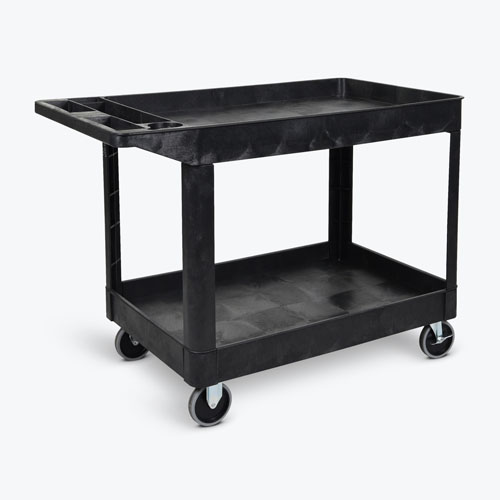  Luxor Two-Shelf Heavy-Duty Utility Cart - XLC11-B