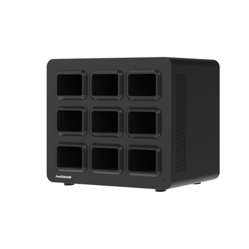 Luxor KwikBoost EdgePower® 9-Bay Base Charging Station - KBEP-BASE9