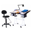 Martin Universal Design Creation Station Deluxe Hobby Table Package U-DS90041WH (White) ES3868