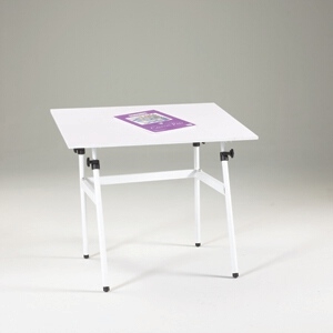Martin Universal Design Martin Berkley White Table &amp; 30x42 C Top Only in White U-DS1400C ES3890