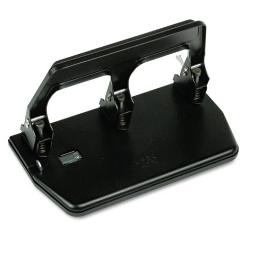 Martin Yale MP50 - Medium-Duty Hole Punch with Padded Handle - 40 Sheet Capacity