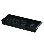 Martin Yale Adjustable Steel Keyboard Drawers - Black - 32030 ET13050