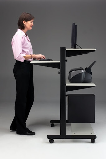 Mayline SOHO Adjustable Computer Table 8432SO ES5254 