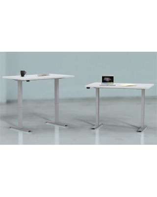 Mayline ML Series 5223048H - Rectangular 2 Stage Height Adjustable Table - 3mm Edge ES6616