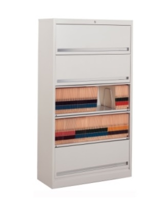 Mayline Ffd5 High Density Flip N File 5 Tier Cabinet With Doors Mayline Ffd5 High Density Flip 39 N File 5 Tier Cabinet With