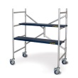 MetalTech I-IMAC - ALU Series 4 Foot Aluminum Folding Scaffold ES7089