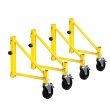 MetalTech I-CISO4PY - Jobsite Series Set of 14 Inch Outriggers with Casters for Perry Style Scaffold ES7096