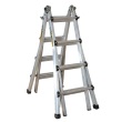 Metal E-MTL7100AL - 17 ft Telescoping Multi-Position Ladder ES9041