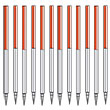 Nedo 126511-185 - Sectional Steel Range Pole (Package of 6 Poles 12 Sections) ES8319
