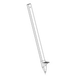 Nedo Replacement Leg for Industrial Line Elevating Tripod (210710) - 011812-900 ET18706