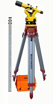 Northwest Instrument Transit Level NSLP500B Package (Item 10124) ES1950