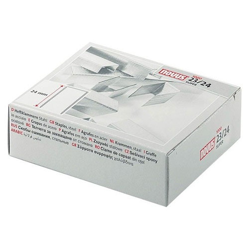 Novus 23/24 Premium Heavy-Duty Staples (Box of 1000 Staples) - 040-0644
