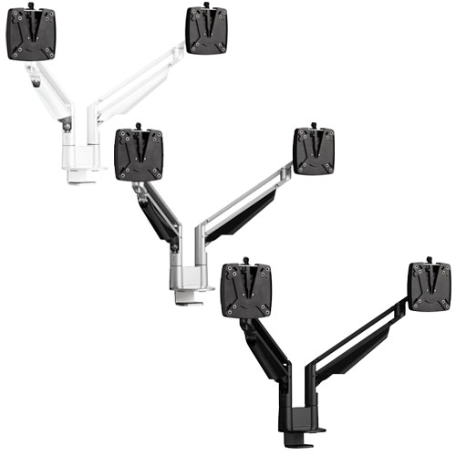  Novus CLU DUO Monitor Arms - 3-in-1 Mount (3 Colors Available)