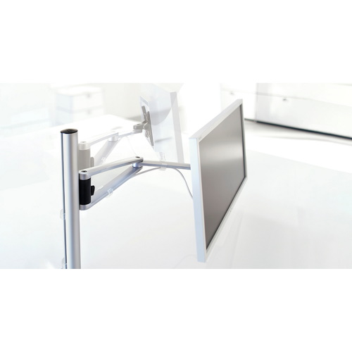 Photograph of Novus MY One Plus Monitor Arm, Silver - (3 Options Available)