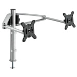 Novus MY Twin Arm Dual Monitor Arm - Screw, Silver - 910+2249+000 ET12153