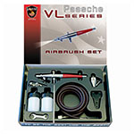 Paasche AirBrush VL Series Three Head Airbrush Set - VL-3AS ET10347