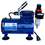 Paasche AirBrush Oil-less Piston Compressor with Regulator - D500SR ET10354