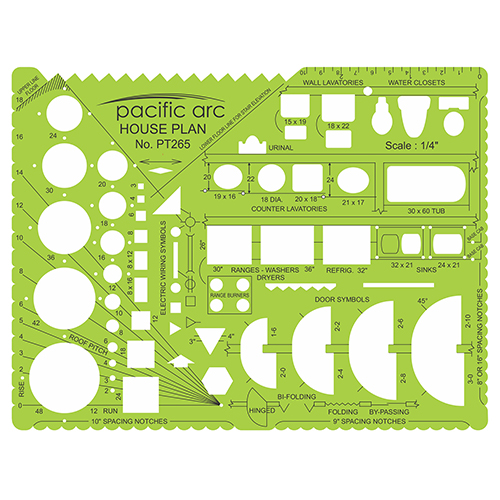  Pacific Arc House Plan Template - PT-265