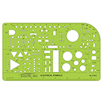 Pacific Arc Electrical Symbols Templates (PT-415) ET13111