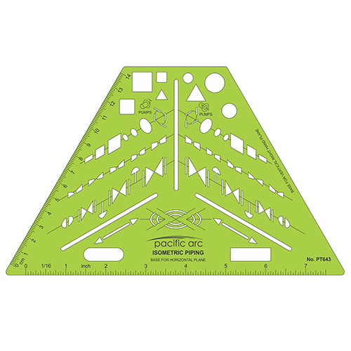  Pacific Arc Isometric Piping Template - PT-643