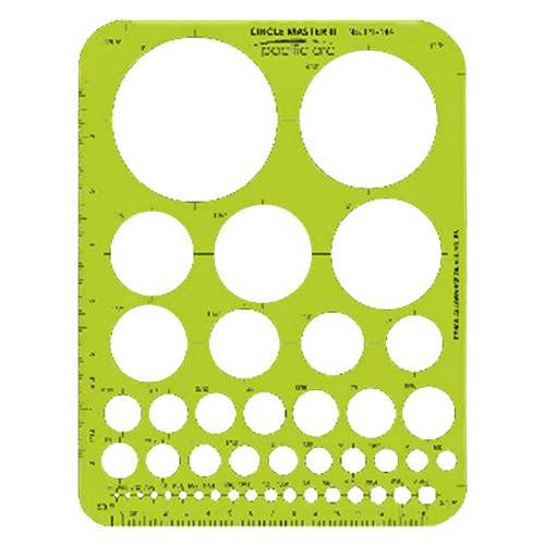  Pacific Arc Circle Master II Template - PT-144