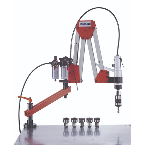 Palmgren Production - Tap Pneumatic Tapping Machine, 55" Reach - 300 RPM - 9680412
