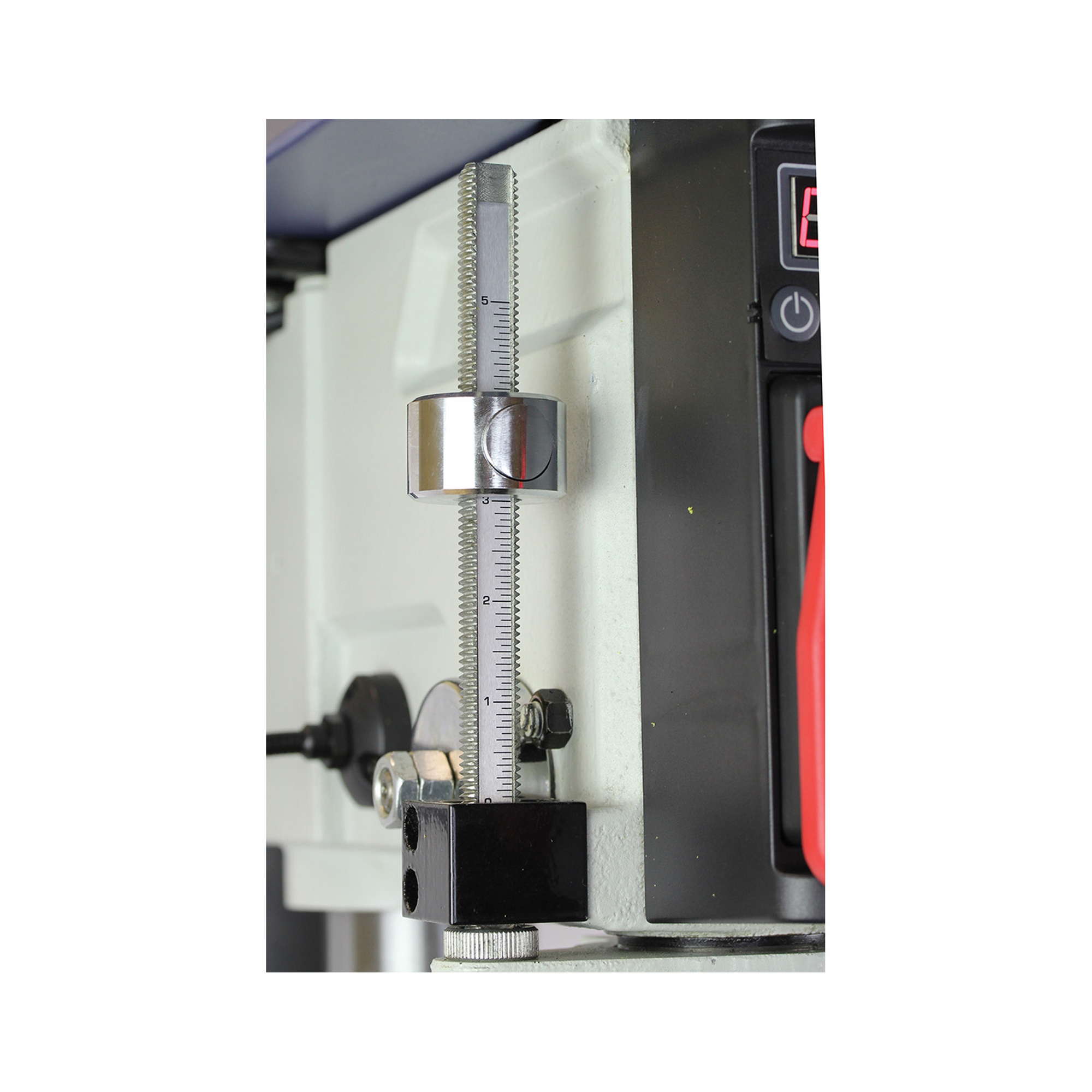 Palmgren 17" 16 Speed Floor Step Pulley 1PH Drill Press 9680177