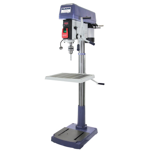 Palmgren 20" 16 Speed Floor Step Pulley 3PH Drill Press - 9680210