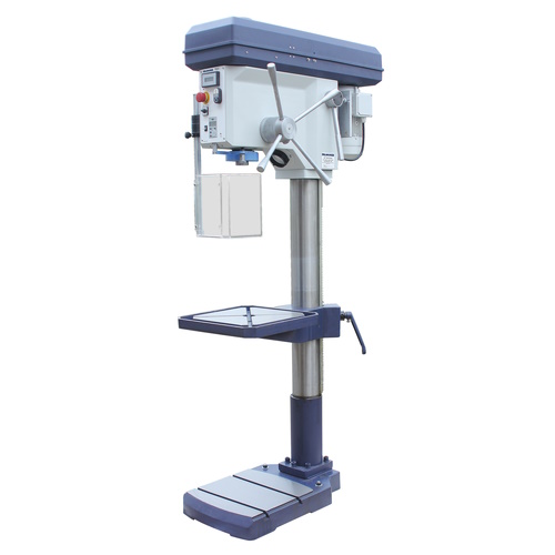 Palmgren 22" 9 Speed Step Pulley Drill Press Floor 230V 3PH - 9680216