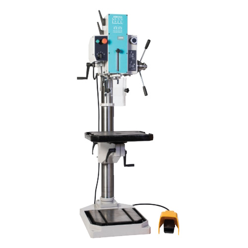Palmgren 26" Gear Head Drill Press, 230V w/ Foot Reversing Switch &amp; Power Feed - 9680250