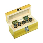 Palmgren 5 piece 2MT Round Collet Set for 9684520 Mill Lathe Combo - 9680170 ET16168