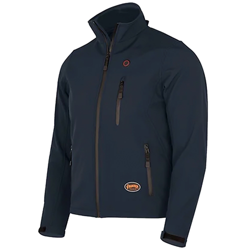 Pioneer Heated Softshell Jacket - Navy - (7 Sizes Available)