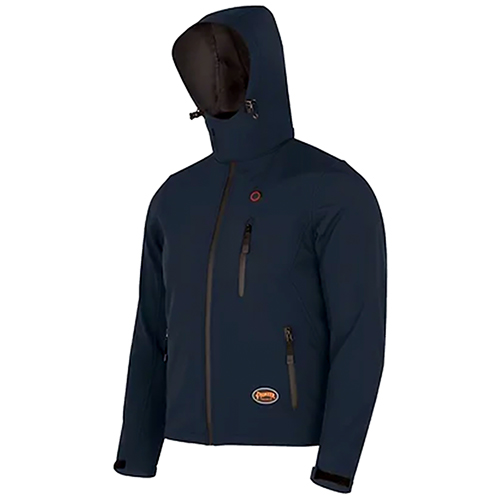 Pioneer Heated Softshell Jacket - Navy - (7 Sizes Available)