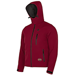 Pioneer Heated Softshell Jacket - Dark Red - (7 Sizes Available) ET15577
