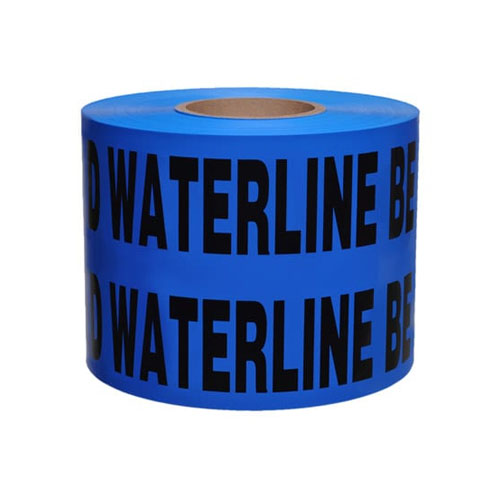 Presco 6" NonDetectable Underground Warning Tape 4 Rolls (8 Models