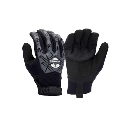 Pyramex Impact Utility Synthetic Leather Palm Gloves Hangtag, Size XL - GL204HTXL