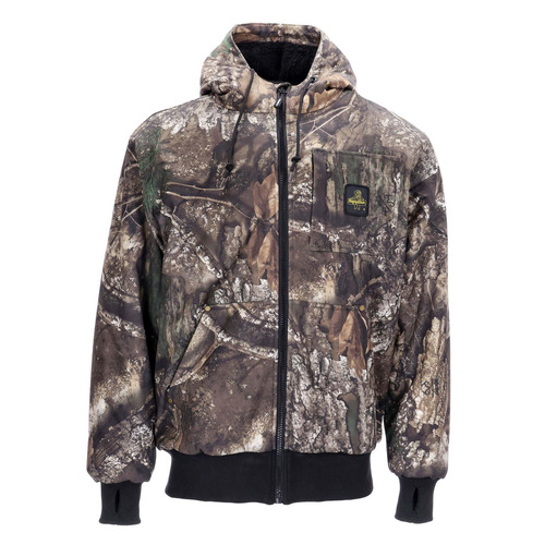  RefrigiWear Realtree APX Camo Thermal Sweatshirt, Camo - (8 Sizes Available)