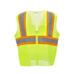 RefrigiWear Lime Safety Vest, Lime - (6 Sizes Available) ET17809