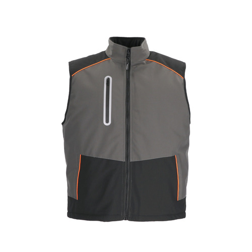  RefrigiWear PolarForce Vest (Comfort Rating -40F), Black/Charcoal - (8 Sizes Available)