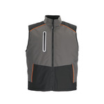 RefrigiWear PolarForce Vest (Comfort Rating -40F), Black/Charcoal - (8 Sizes Available) ET17812