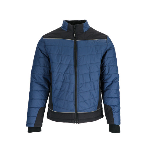  RefrigiWear Frostline Jacket (Comfort Rating -25F), Black/Blue - (8 Sizes Available)