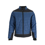 RefrigiWear Frostline Jacket (Comfort Rating -25F), Black/Blue - (8 Sizes Available) ET17816